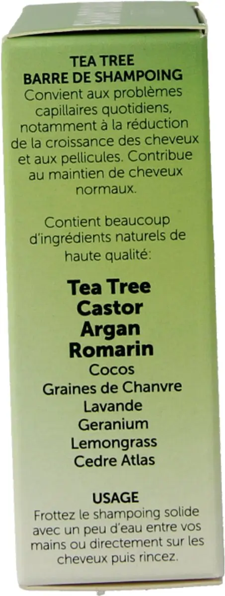 Chi Natural Life Tea Tree Shampoo Bar 80g - 60 Stuks