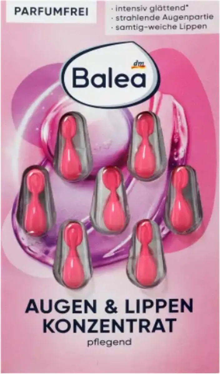 Balea Oog En Lipconcentraat