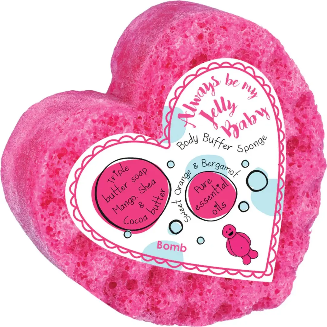 Bomb Cosmetics Always Be My Jelly Baby Body Buffer 400g