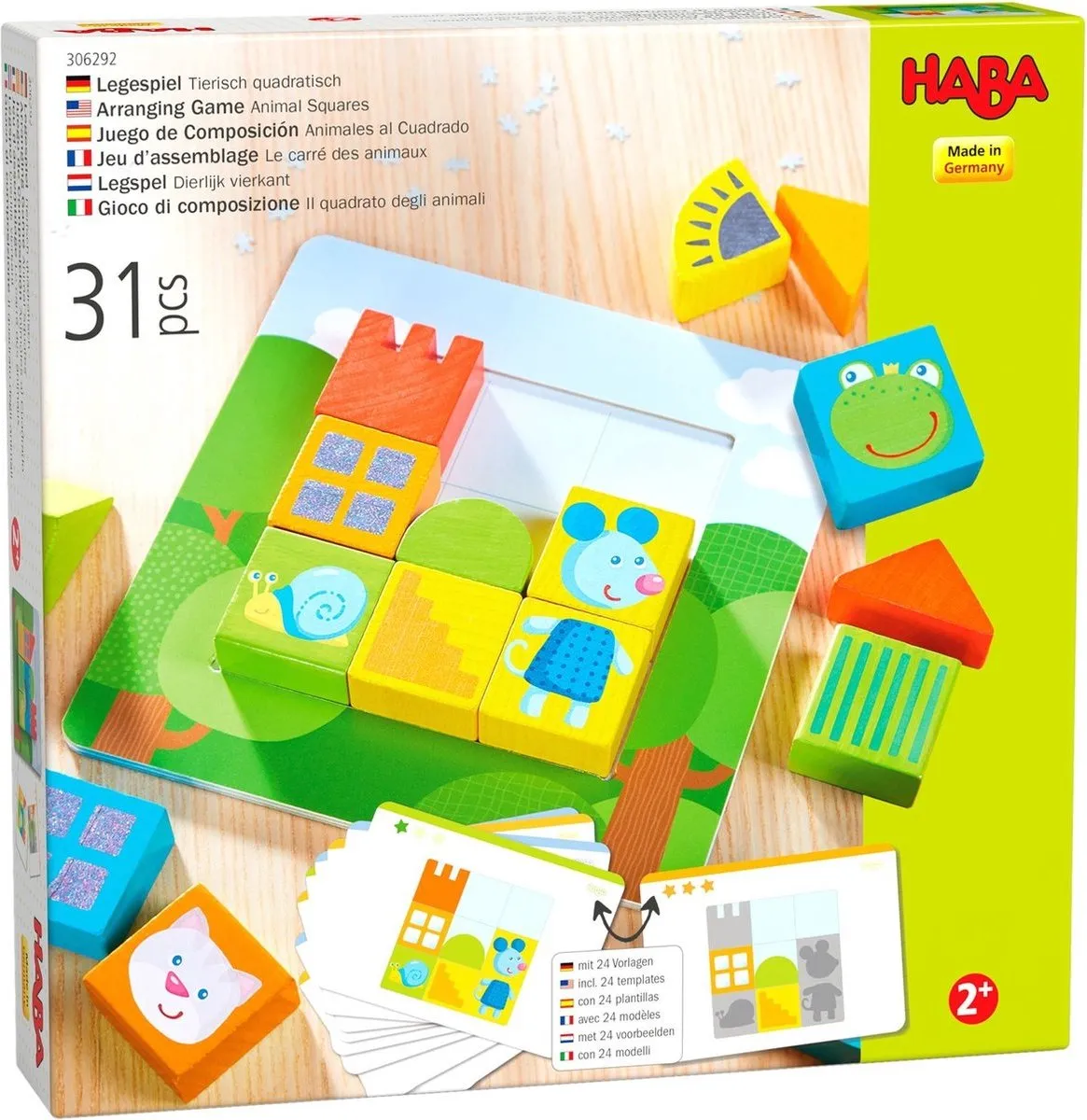 HABA Dierlijk Vierkant Legspel