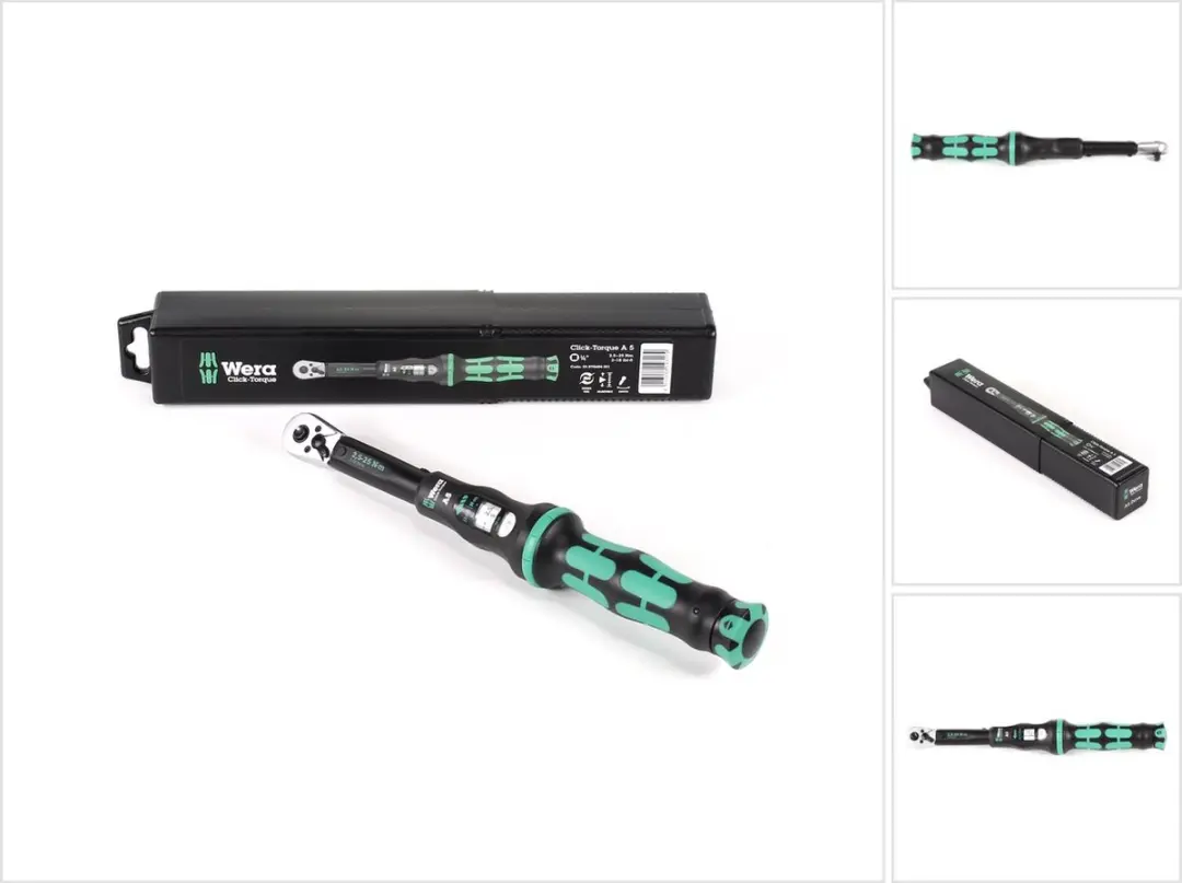 Wera Click-Torque A 5 Draaimomentsleutel 2.5-25Nm - 1/4" Vierkant