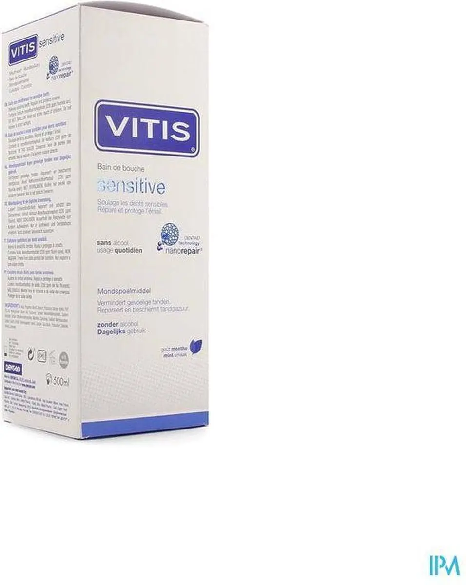 Vitis Sensitive Mondwater 500ml