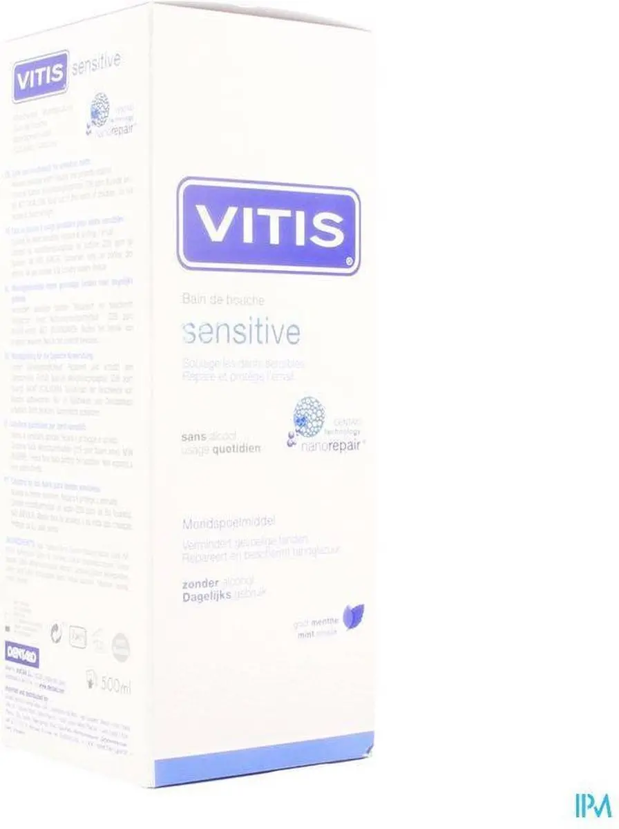 Vitis Sensitive Mondwater 500ml