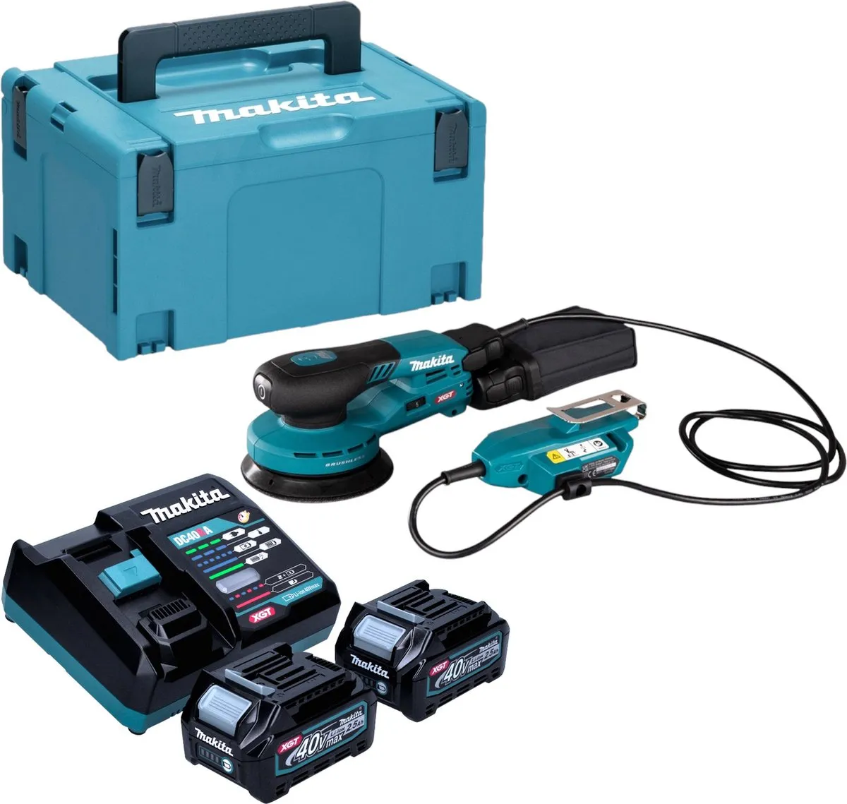 Makita BO001CGD201 Accuschuurmachine 125mm