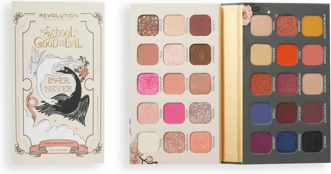 Makeup Revolution x The School Of Good & Evil Spell Book Oogschaduw Palette