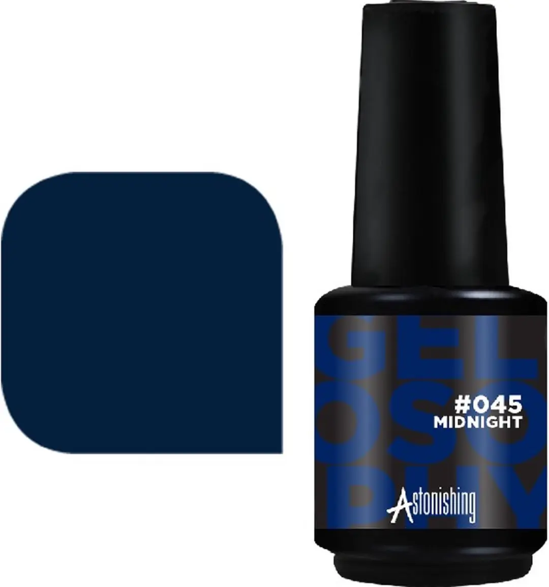 Astonishing #045 Midnight Oogschaduw 15ml - Zwart