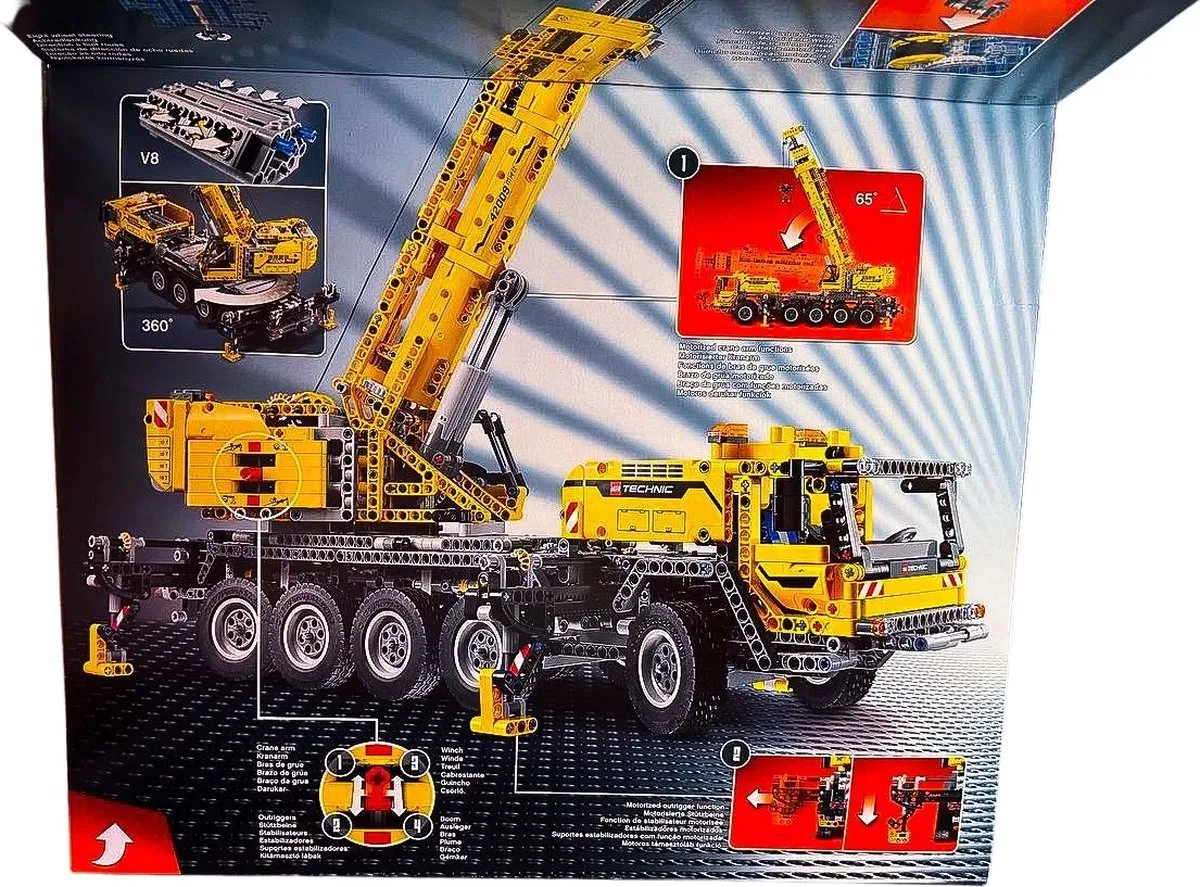 LEGO Technic Mobiele Kraan MK II 42009 - 2606 Stukken - afbeelding 6 van 6