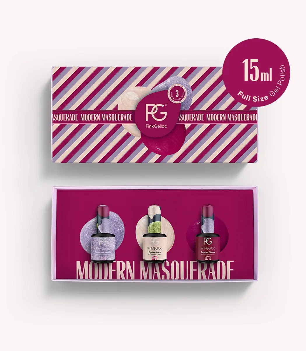 Pink Gellac Modern Masquerade Collectie Gellakset