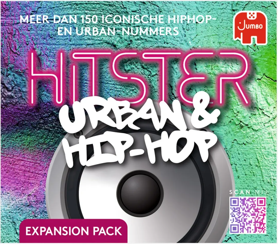 Hitster Urban & Hip-Hop Uitbreidingsset 1110100788 - Muziekspel