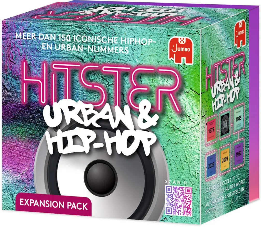 Hitster Urban & Hip-Hop Uitbreidingsset 1110100788 - Muziekspel - afbeelding 6 van 6