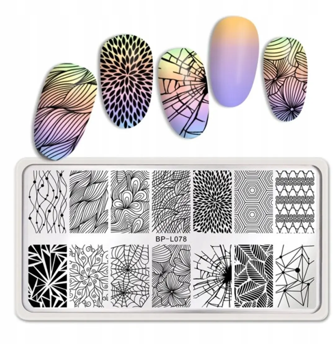 Born Pretty BP-L078 Nagelstempelplaat - Diverse Motieven