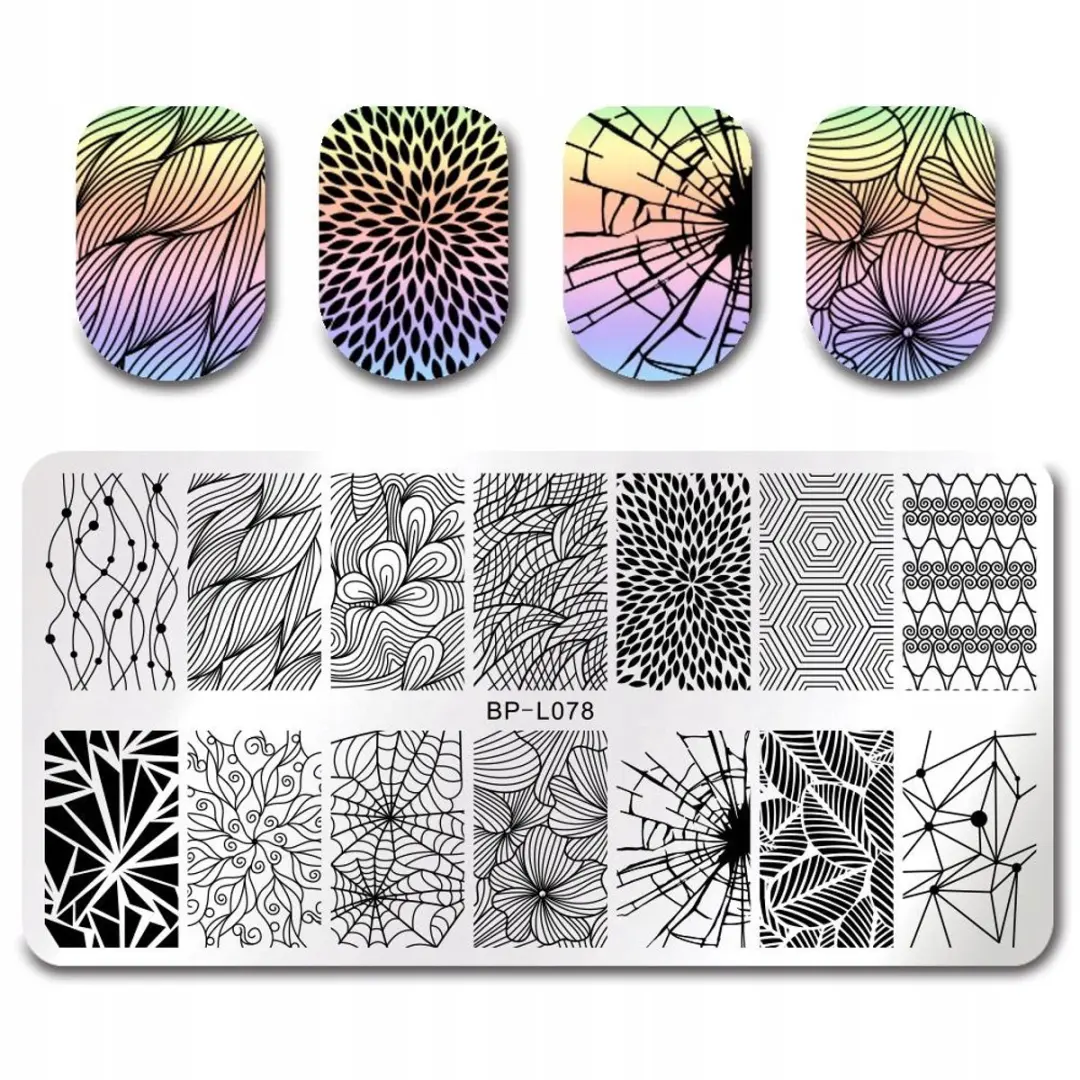 Born Pretty BP-L078 Nagelstempelplaat
