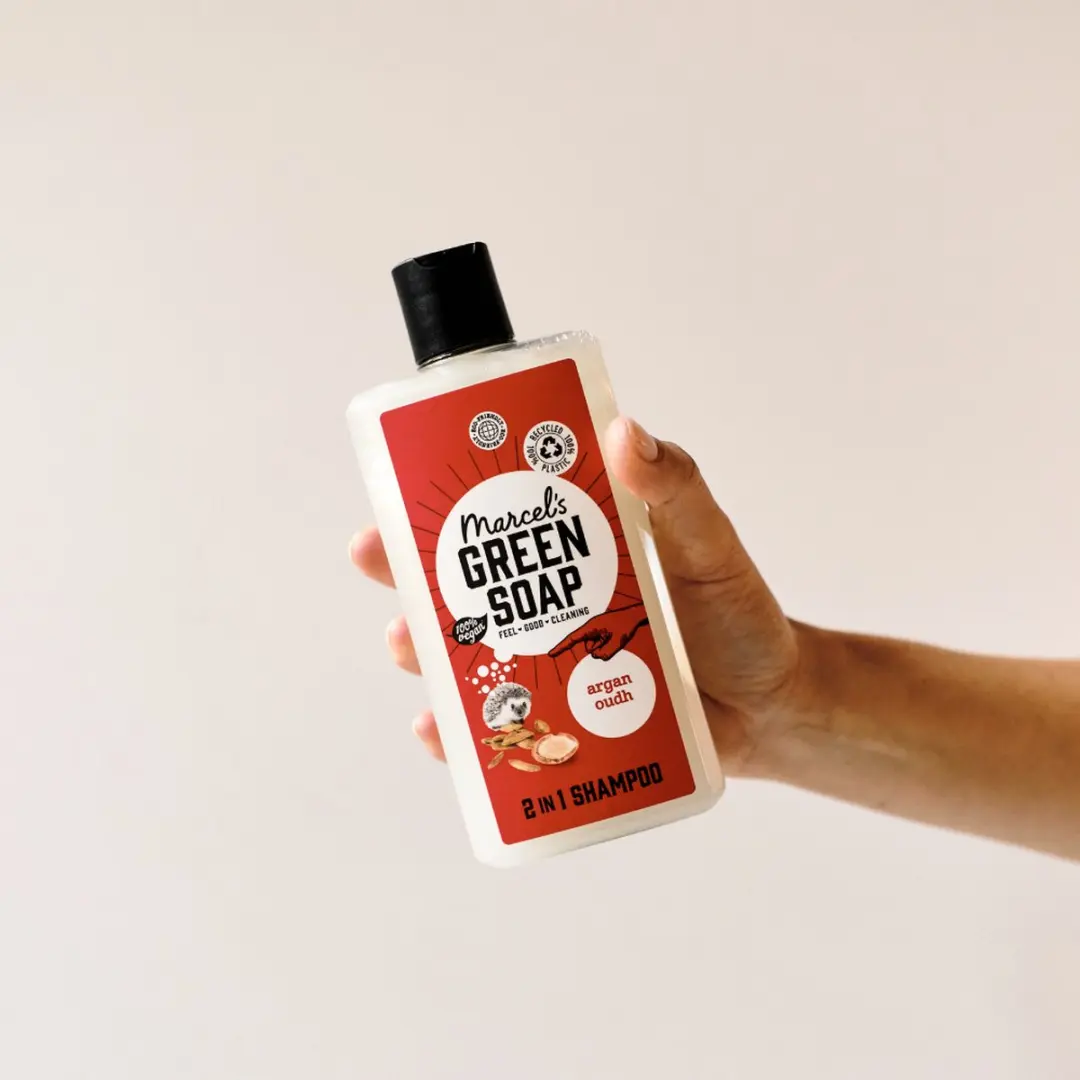 Marcel's Green Soap Shampoo Argan & Oudh 300ml - 6 Stuks