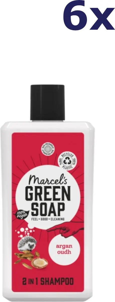 Marcel's Green Soap Shampoo Argan & Oudh 300ml