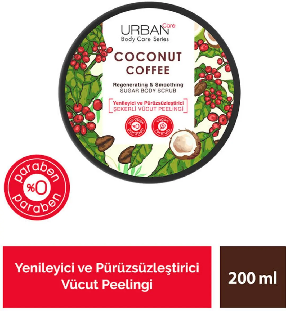 Urban Care Coconut Coffee Body Peeling 200ml