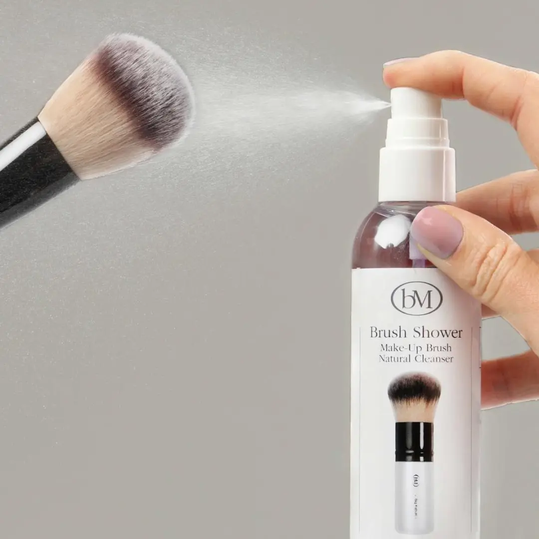 BeMineral Brush Shower 120ml - Paars/Wit