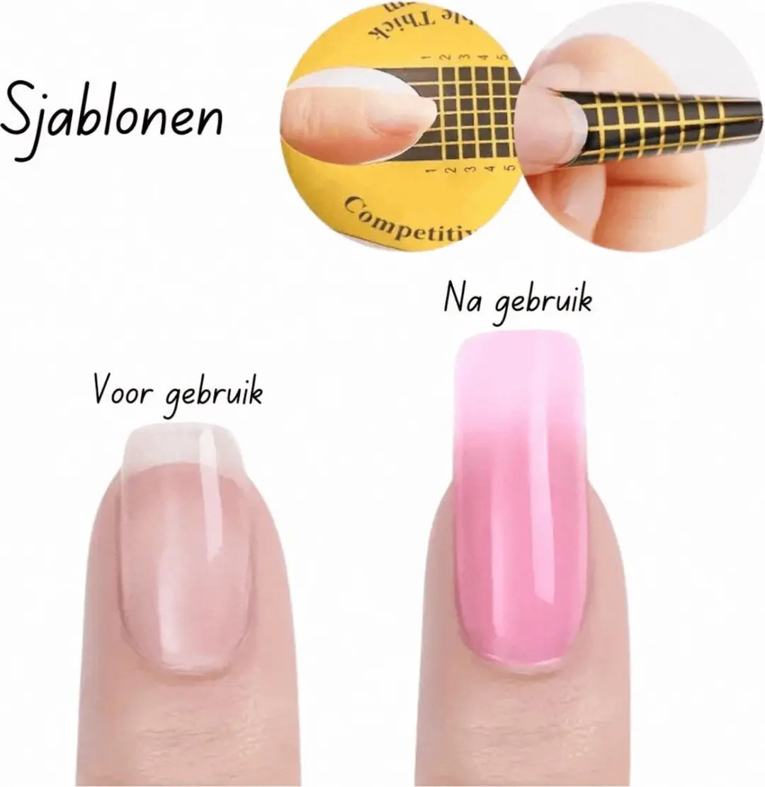 Guardian Beauty Acrylpoeder Set 3 Kleuren - 81ml - 9 Stuks