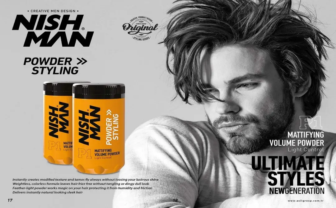 Nishman Hair Styling Powder P5 Ultra Hold 20g