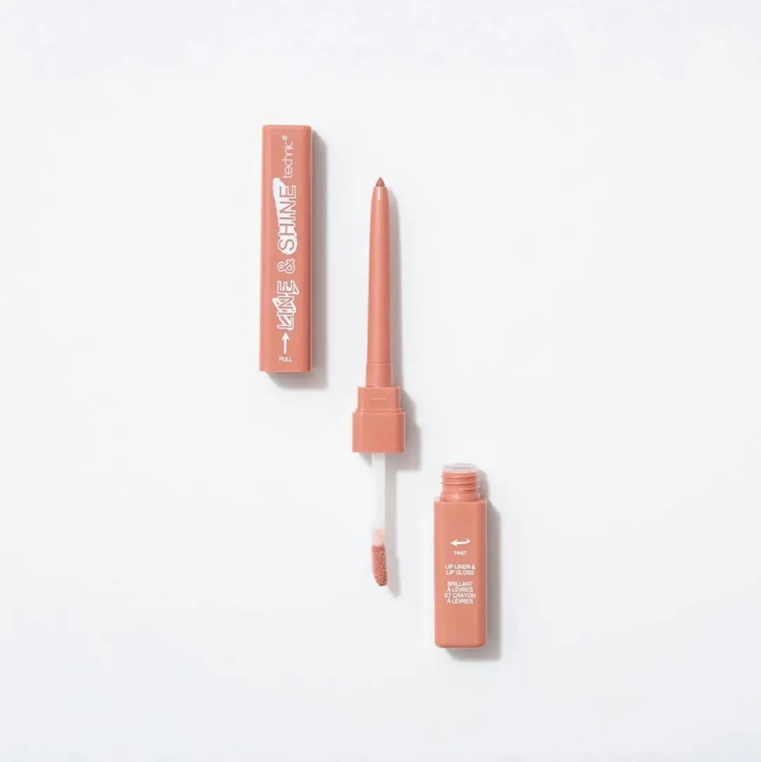 Technic Line & Shine Lipliner & Lipgloss So Foxy