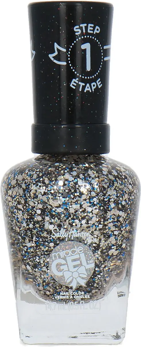 Sally Hansen Miracle Gel Nagellak Glitter To Santa 14.7ml