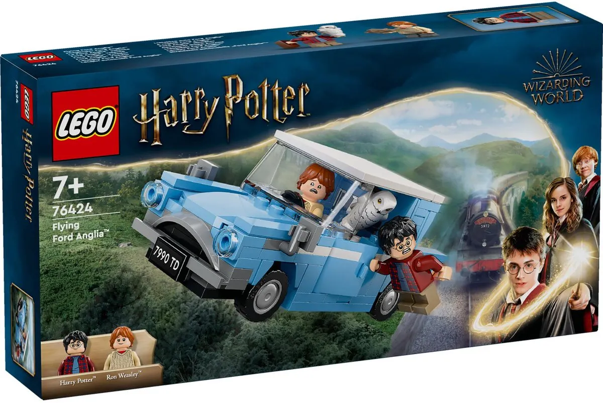 LEGO Harry Potter Vliegende Ford Anglia 76424 - 165 Stukken
