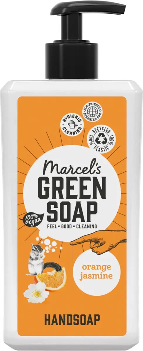 Marcel's Green Soap Handzeep Orange & Jasmijn 500ml