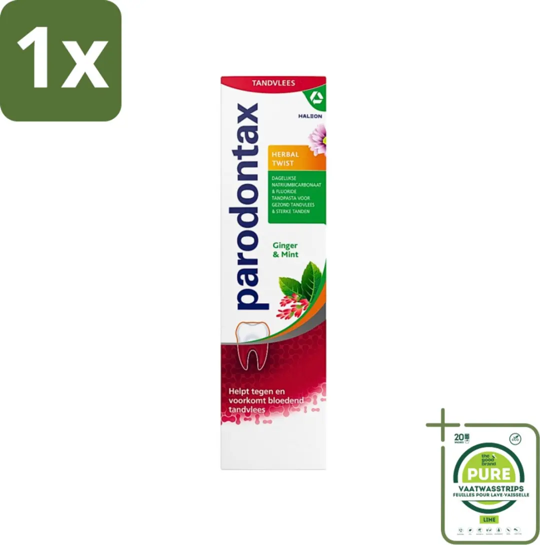 Parodontax Herbal Twist Tandpasta 75ml