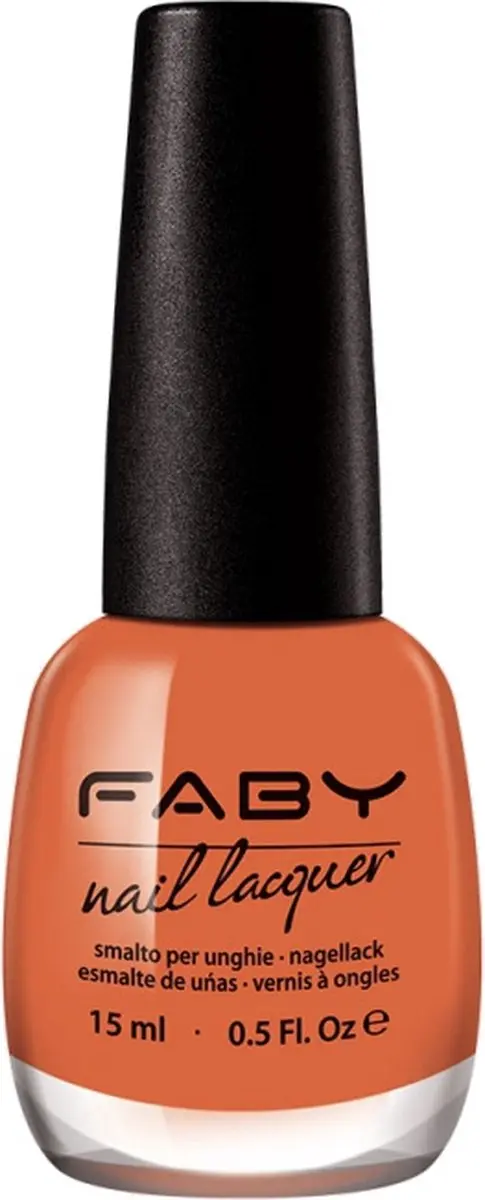 FABY Coral Beauty Vegan Nagellak Oranje