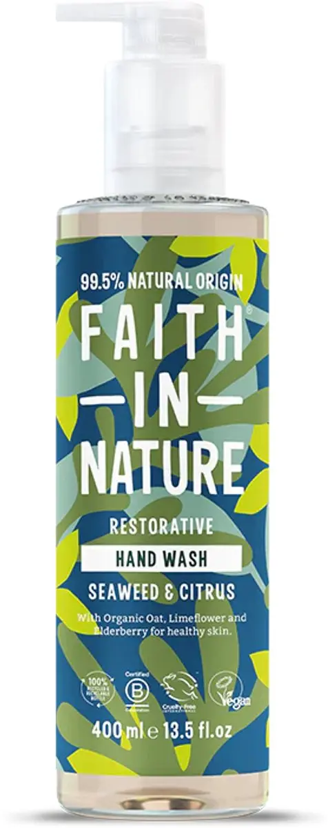Faith In Nature Vloeibare Handzeep Seaweed & Citrus 300ml