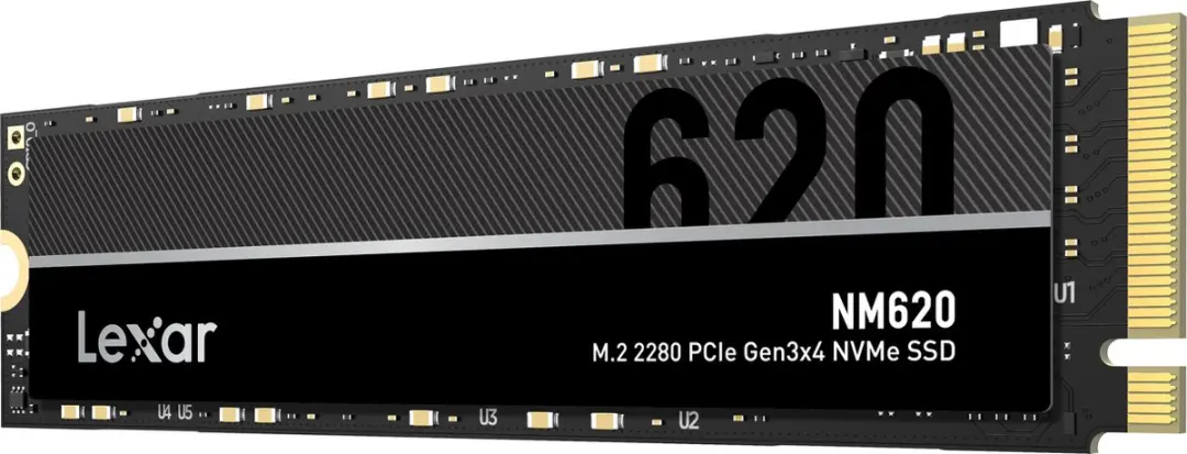 Lexar NM620 LNM620X512G-RNNNG Interne SSD 512GB - Zwart