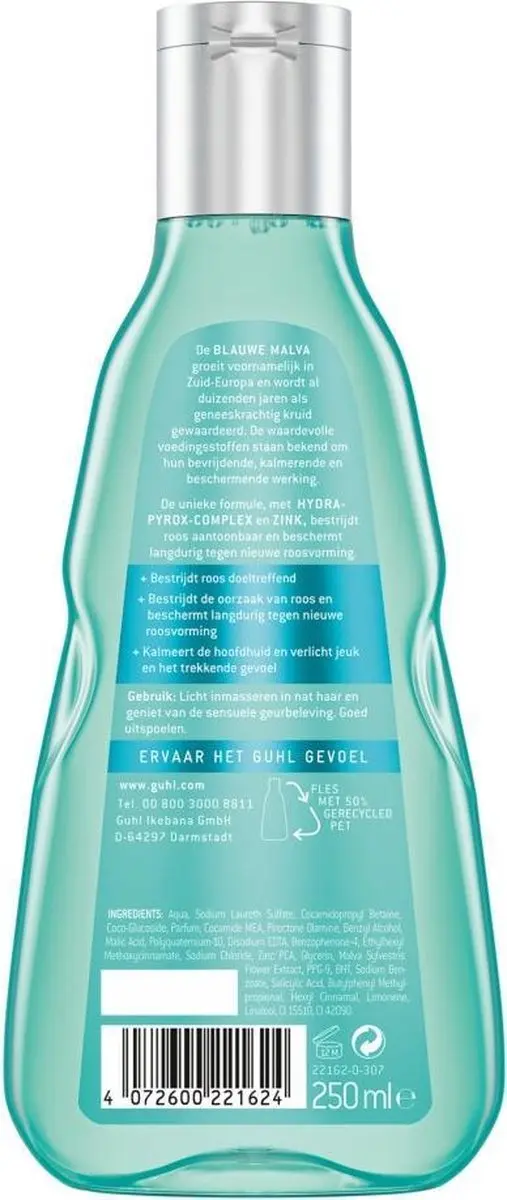Guhl Shampoo Anti Roos 250ml - 24 Stuks