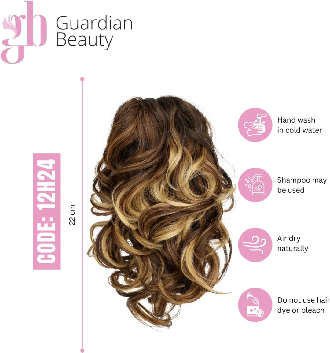Guardian Beauty Paardenstaart Extensions Clip-in 22cm - 12H24
