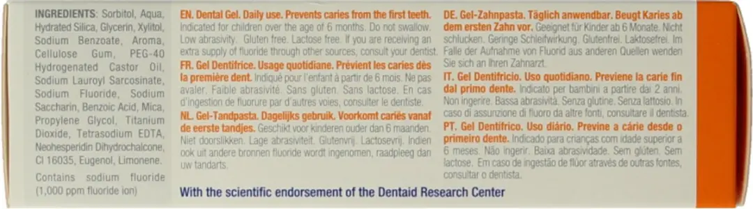 Vitis Kids Dental Gel +6 Maanden 50ml