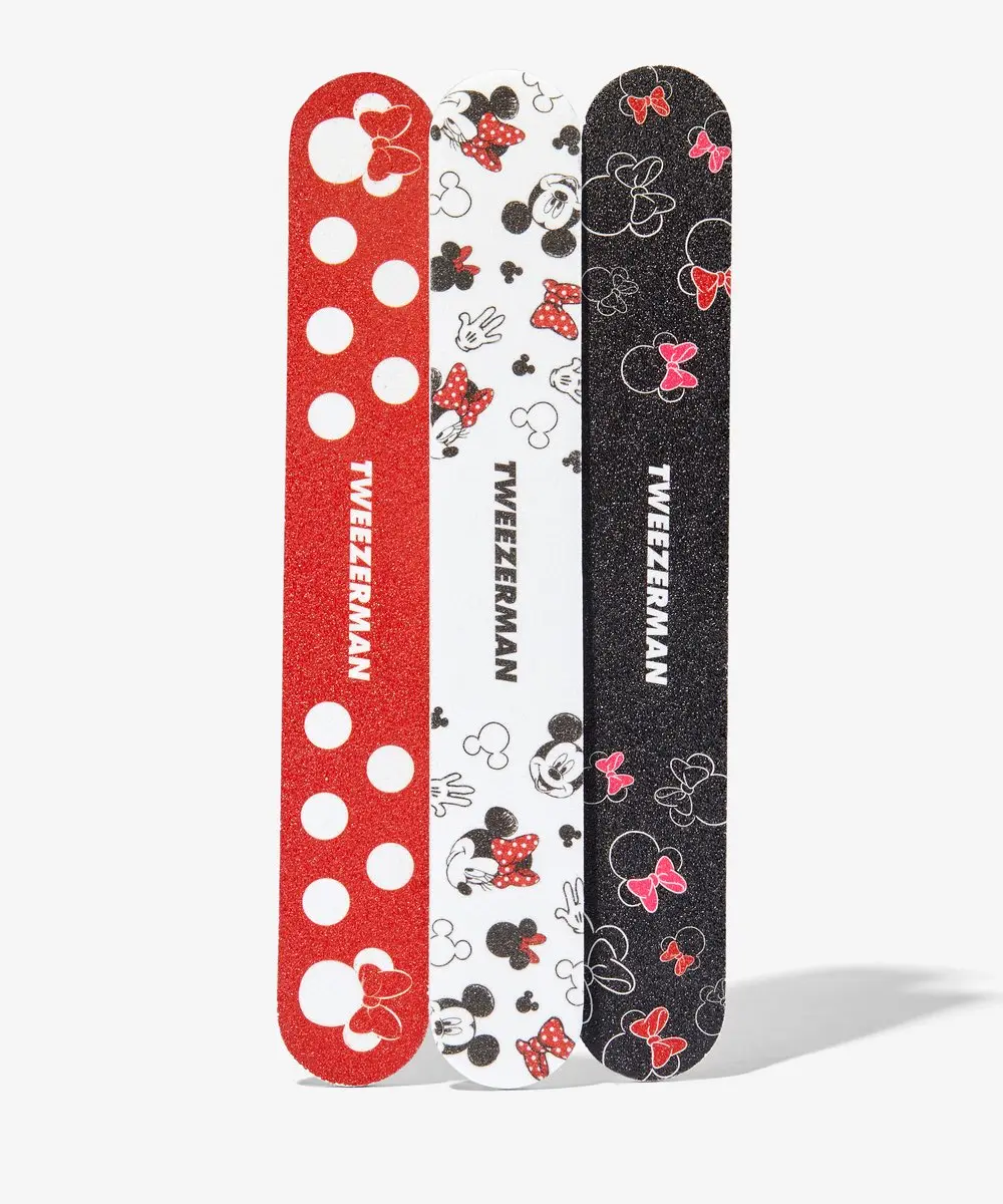 Tweezerman Mickey Mouse & Minnie Mouse Nagelvijlset - 3-delig