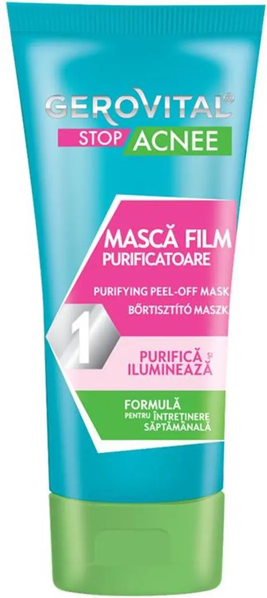 Gerovital Stop Acne Purifying Film Mask 100ml