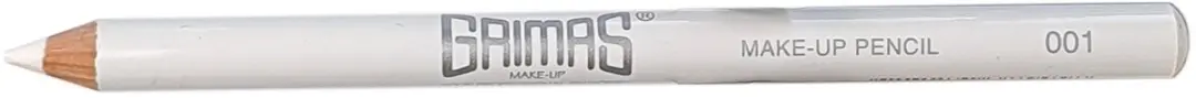 Grimas Make-up Potlood Wit 001