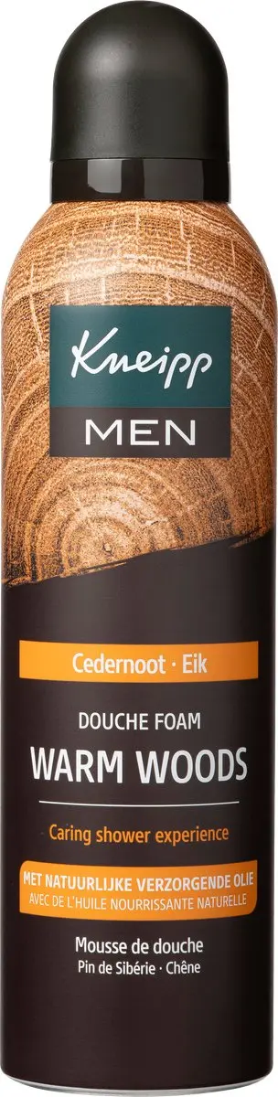 Kneipp Men Warm Woods Douche Schuim 200ml
