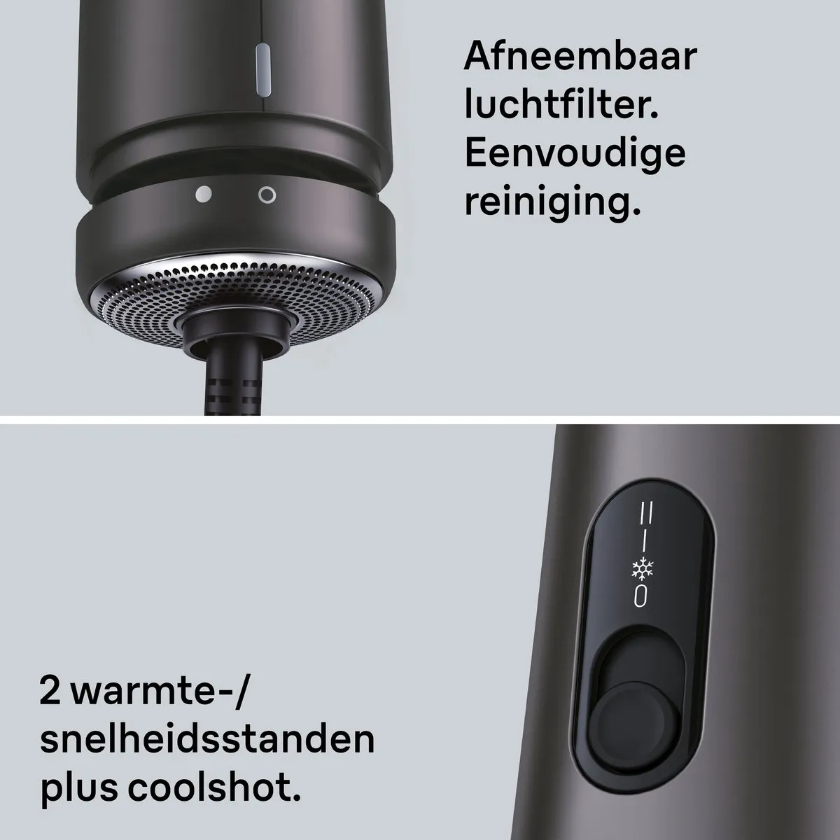Braun AS2.26 BRAS226E Ovale Föhnborstel - 800W - Zwart
