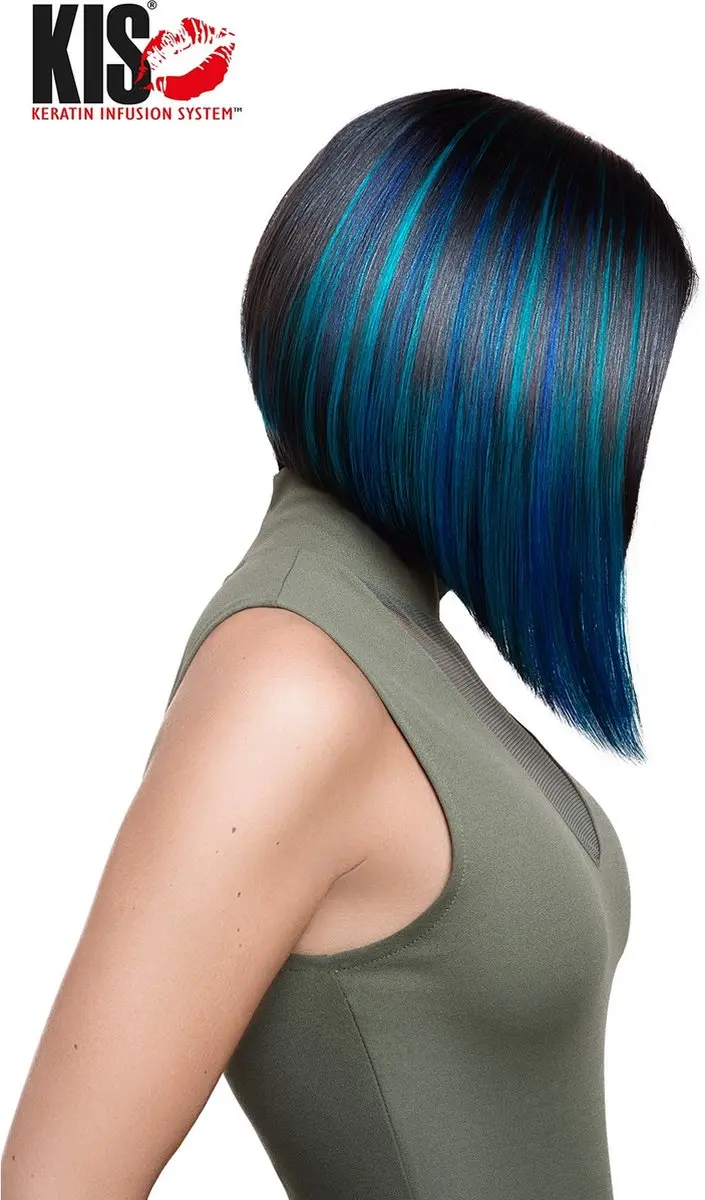 KIS KeraDirect Haarverf Blauw 150ml