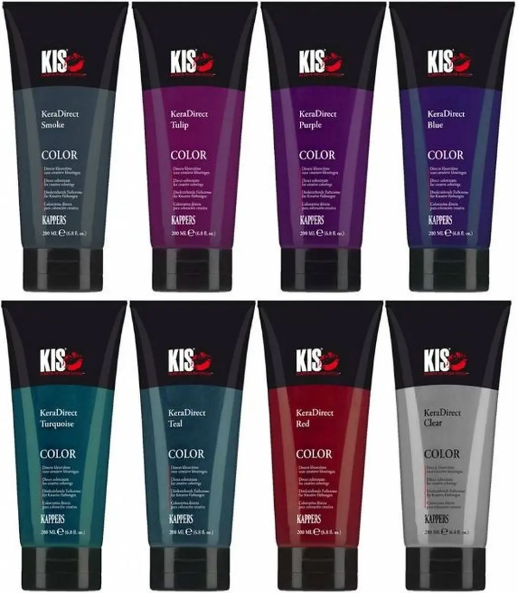 KIS KeraDirect Haarverf Blauw 150ml