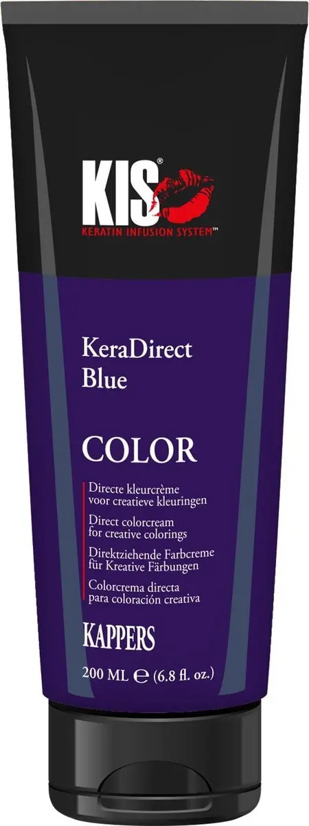 KIS KeraDirect Haarverf Blauw 150ml