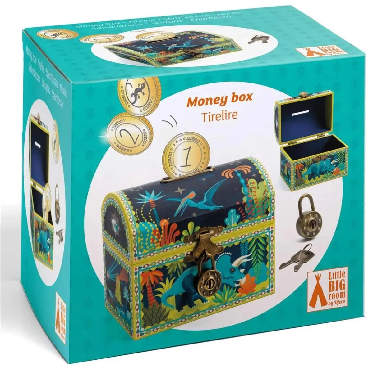 Djeco Spaarpot Dinosaurus DD03333
