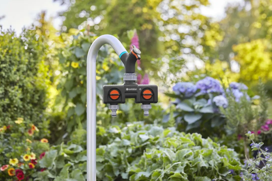 Gardena Waterverdeler Slangkoppeling 26,5mm - 2 Uitgangen