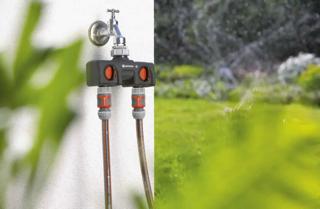 Gardena Waterverdeler Slangkoppeling 26,5mm - 2 Uitgangen