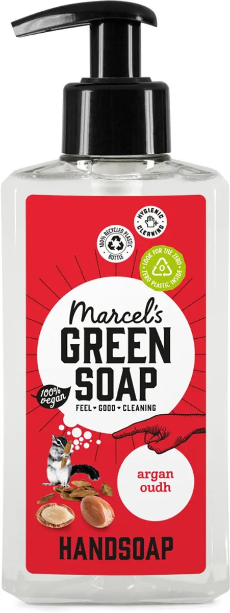 Marcel's Green Soap Handzeep Argan & Oudh 250ml