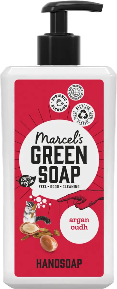 Marcel's Green Soap Handzeep Argan & Oudh 250ml
