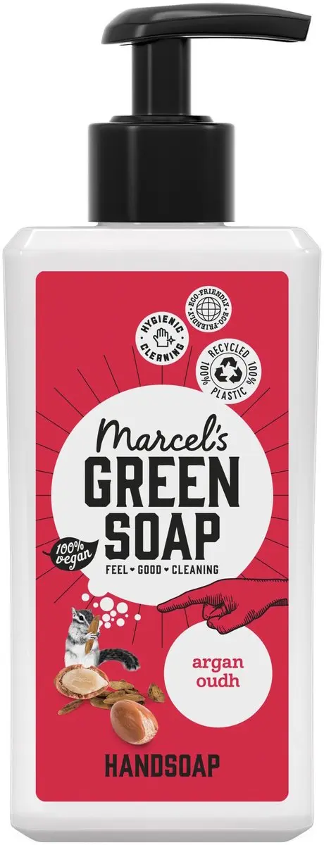 Marcel's Green Soap Handzeep Argan & Oudh 250ml