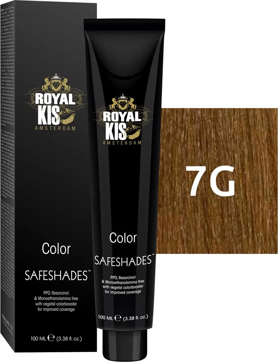 KIS Royal KIS Safe Shade 150ml - 7G Permanent Haarkleuring
