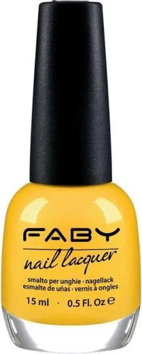 FABY Vegan Nagellak Geel