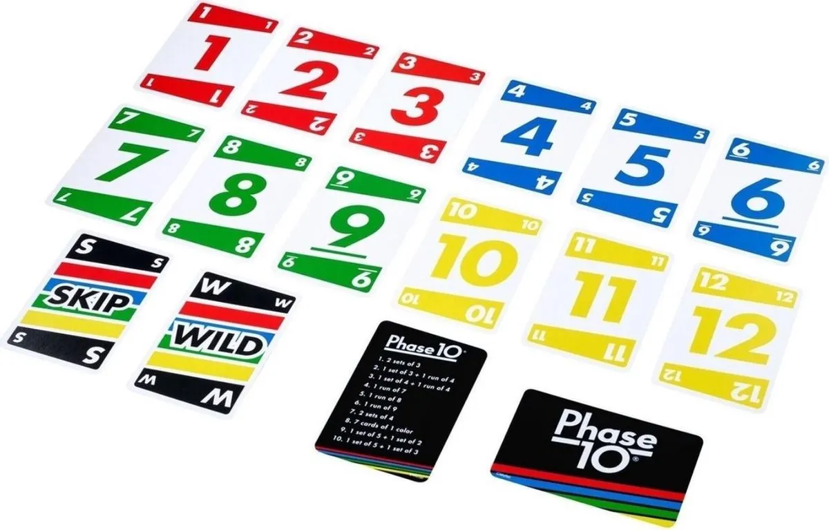 Mattel Games Phase 10